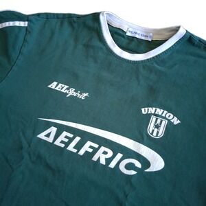 Aelfric Eden Star Emblem Graphic T Shirt Green Men's Medium Short Sleeve Graphic